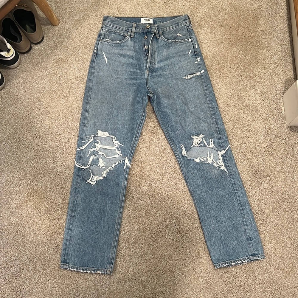 EUC Agolde 90s Mid Rise Loose
